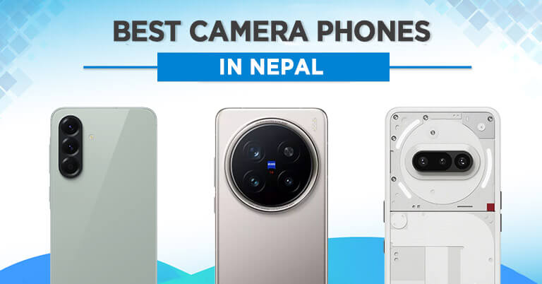 Best camera phones in Nepal every price range 2025 budget midrange flagship
