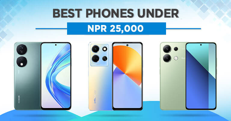 Best Phones Under 25000 in Nepal 2024 Mobile Smartphones Midrange