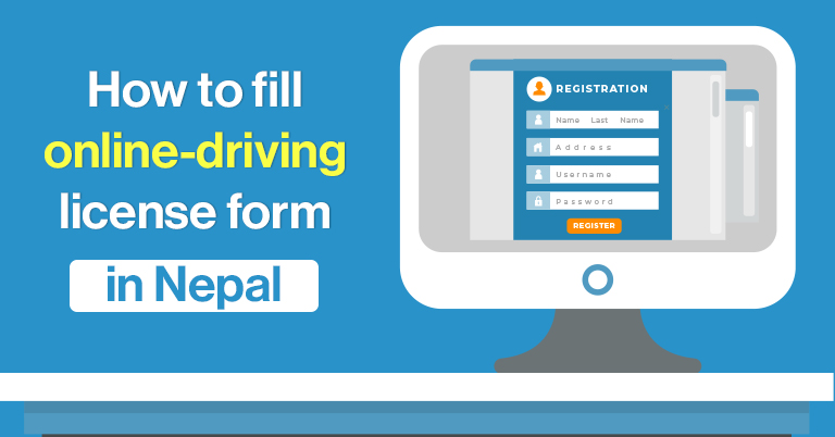 How to fill online driving licence form