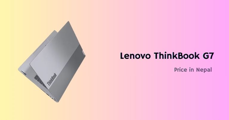 Lenovo ThinkBook G7 Price in Nepal