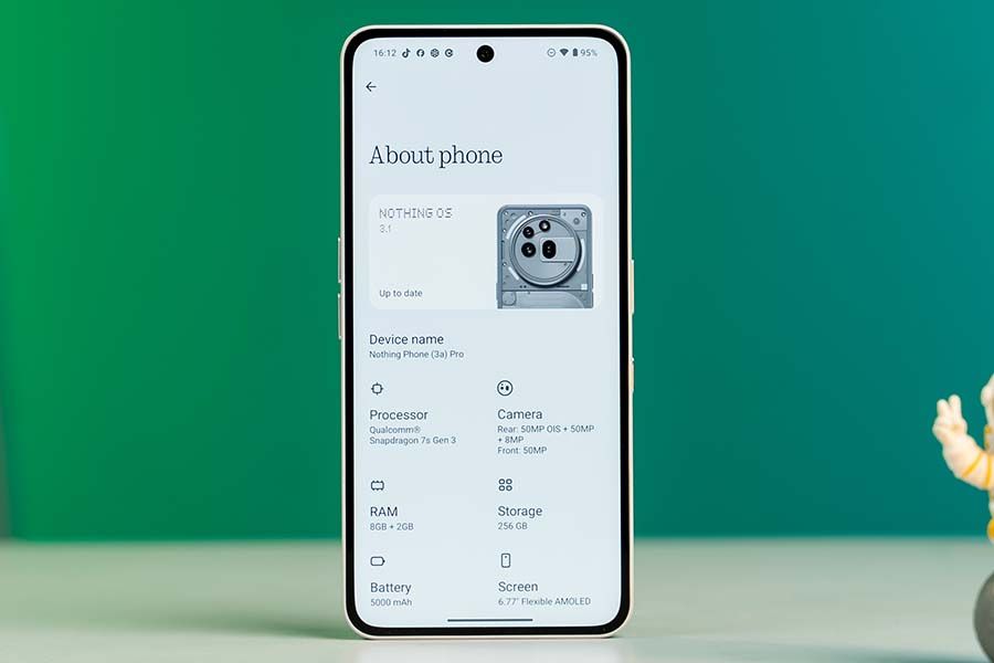 Nothing Phone (3a) Pro UI