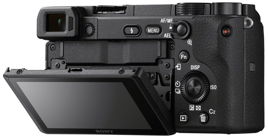 sony alpha a6400 display